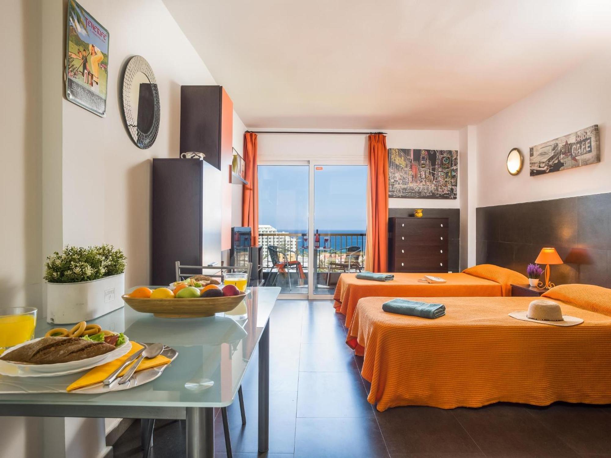 926 Fabulous View Of Lasamericas, Seafront Studio! Playa de las Americas  Exterior photo
